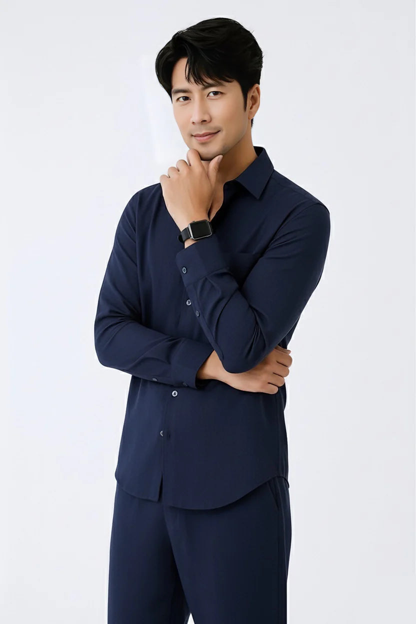 Most Breathable Shirt & Bottom Set Of Linen, Luxury Pastels Color And Style