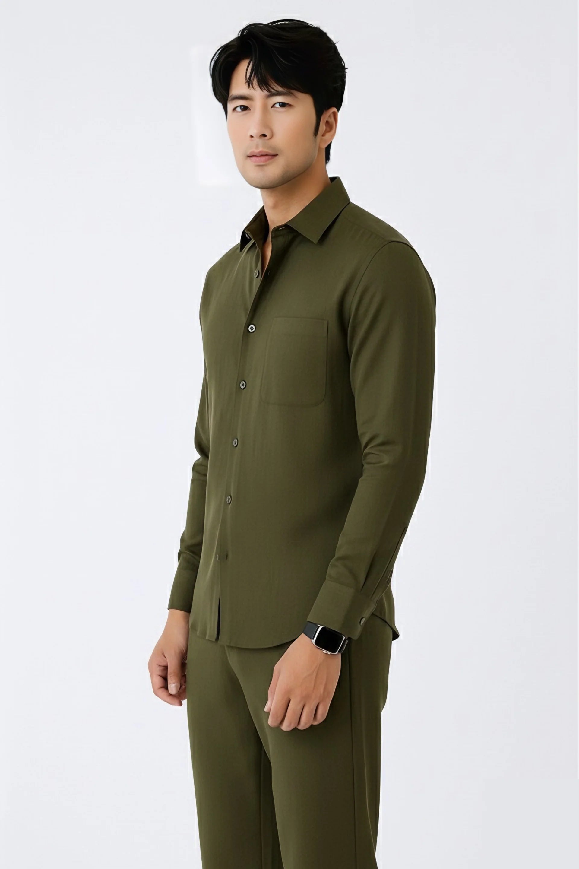 Most Breathable Shirt & Bottom Set Of Linen, Luxury Pastels Color And Style